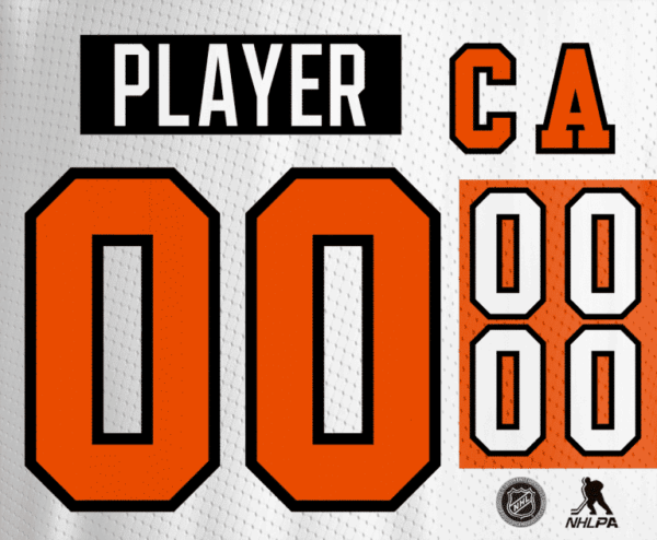 Philadelphia Flyers NHL Licensed Jersey Customization Service - Image 3