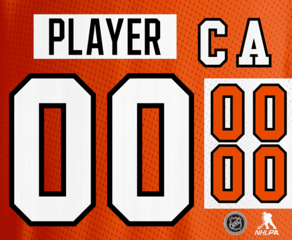 Philadelphia Flyers NHL Licensed Jersey Customization Service - Image 2
