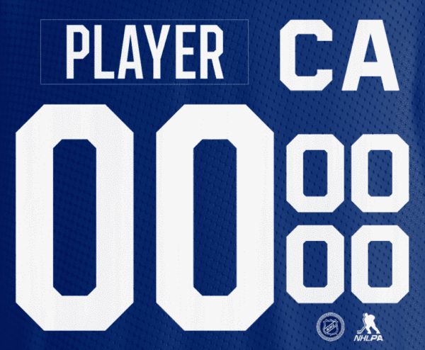 Toronto Maple Leafs NHL Licensed Jersey Customization Service - Image 2
