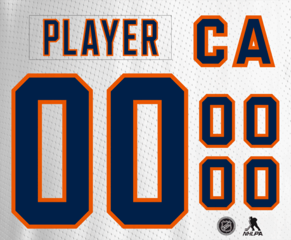 Edmonton Oilers NHL Licensed Jersey Customization Service - Image 3