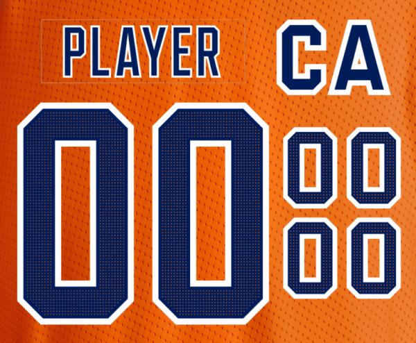 Edmonton Oilers NHL Licensed Jersey Customization Service - Image 2