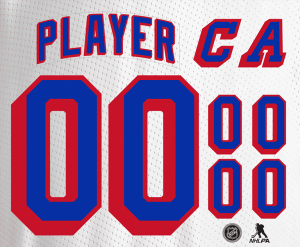 New York Rangers NHL Licensed Jersey Customization Service - Image 3