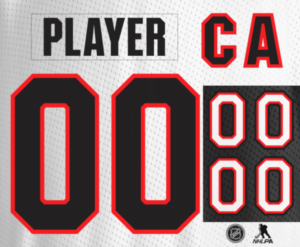 Ottawa Senators NHL Licensed Jersey Customization Service - Image 3