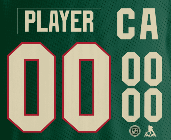 Minnesota Wild NHL Licensed Jersey Customization Service - Image 2